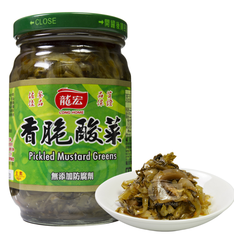 龍宏 香脆酸菜 420g 雲林特產 西螺名產 素食 現貨 【君內食品】