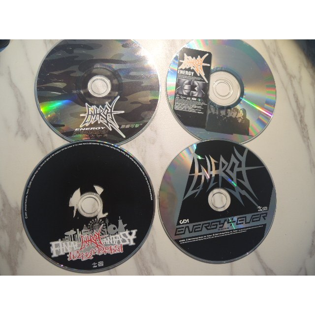 二手CD VCD裸片 ENERGY 無懈可擊 COME ON E3 最後的樂園 4EVER