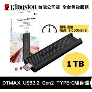 Kingston 金士頓 1TB DataTraveler Max USB Type-C 高速隨身碟 保固公司貨