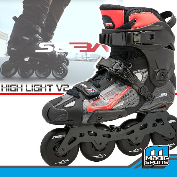 【第三世界】[SEBA High Light V2 ]單鞋直排輪 平花鞋 POWERSLIDE Takino MPC