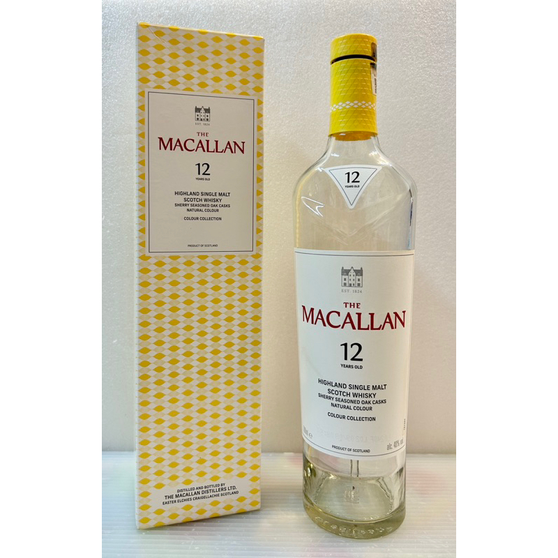 🇬🇧 麥卡倫臻彩系列 12 年單一麥芽威士忌 0.7L「空酒瓶+空盒」