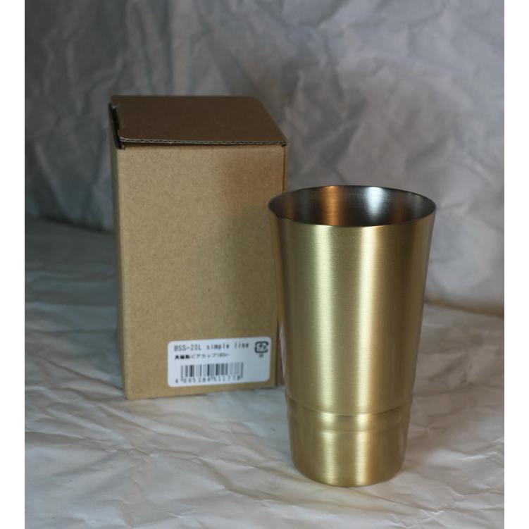 ASAHI~日本製造~食樂工房~BSS20L~黃銅杯~銅鋅合金~160ml~紙盒包裝~超取免運~