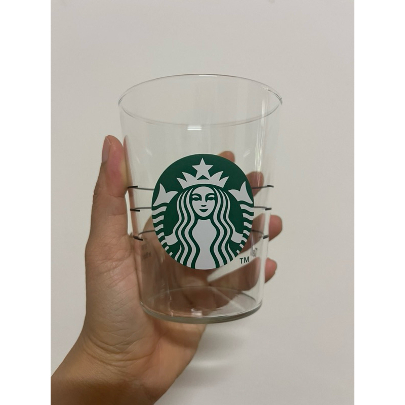 🔥🔥星巴克 綠品牌玻璃杯 冷飲專用 門市內用專用杯