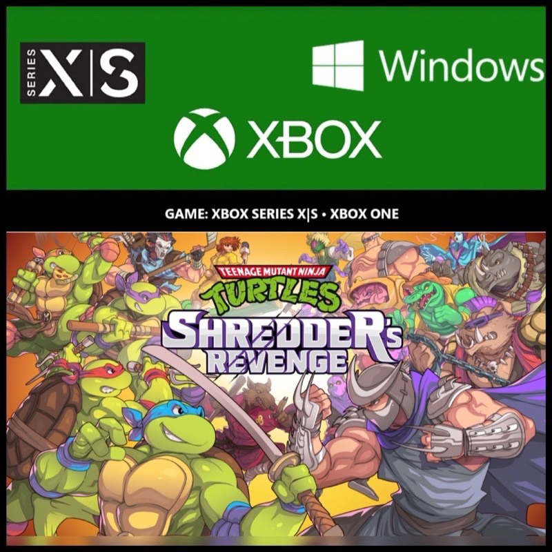 中文 PC XBOX  忍者龜 DLC 許瑞德的復仇 Teenage Mutant Ninja Turtles