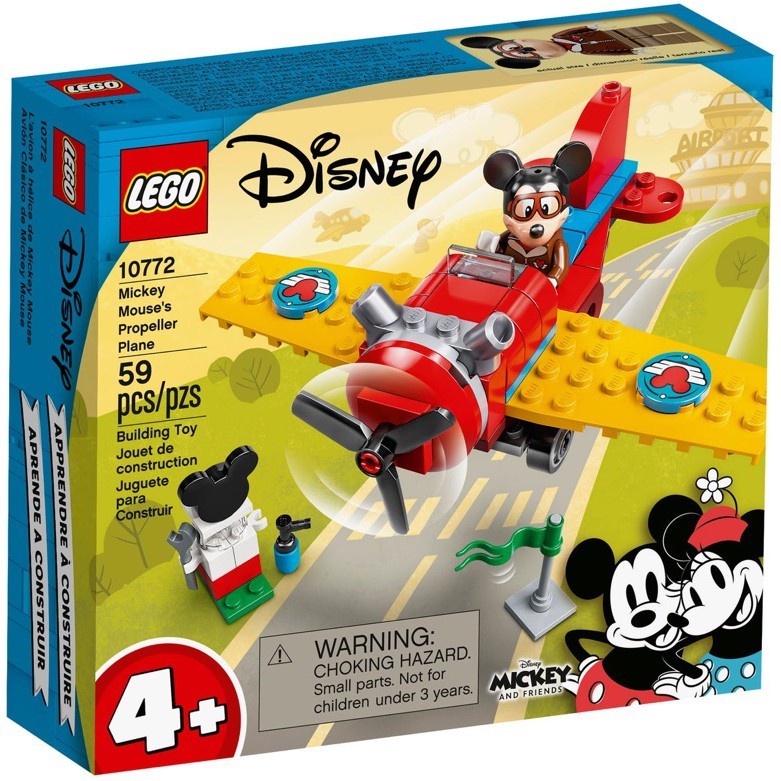 樂高 LEGO 10772 迪士尼 米奇螺旋槳飛機 二手