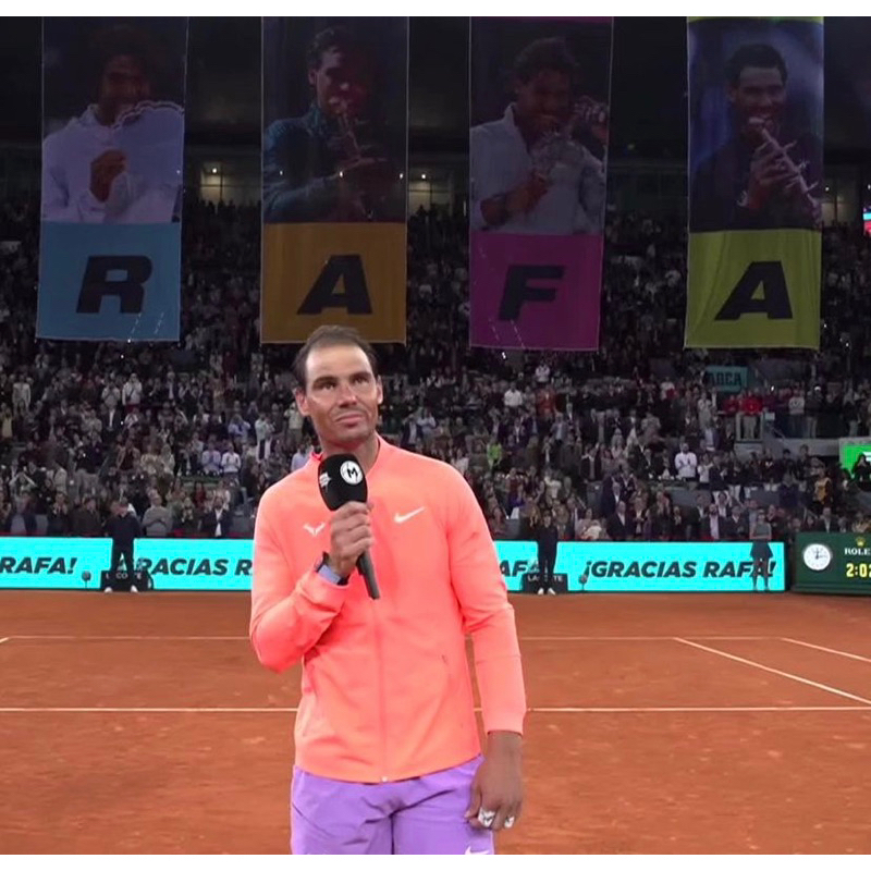 全新正品 Nike Rafa Nadal Tennis Jacket Nadal 納達爾 法網 紅土大師 外套
