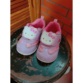 二手 hello kitty 女嬰幼童可愛學步鞋/包鞋 尺寸14
