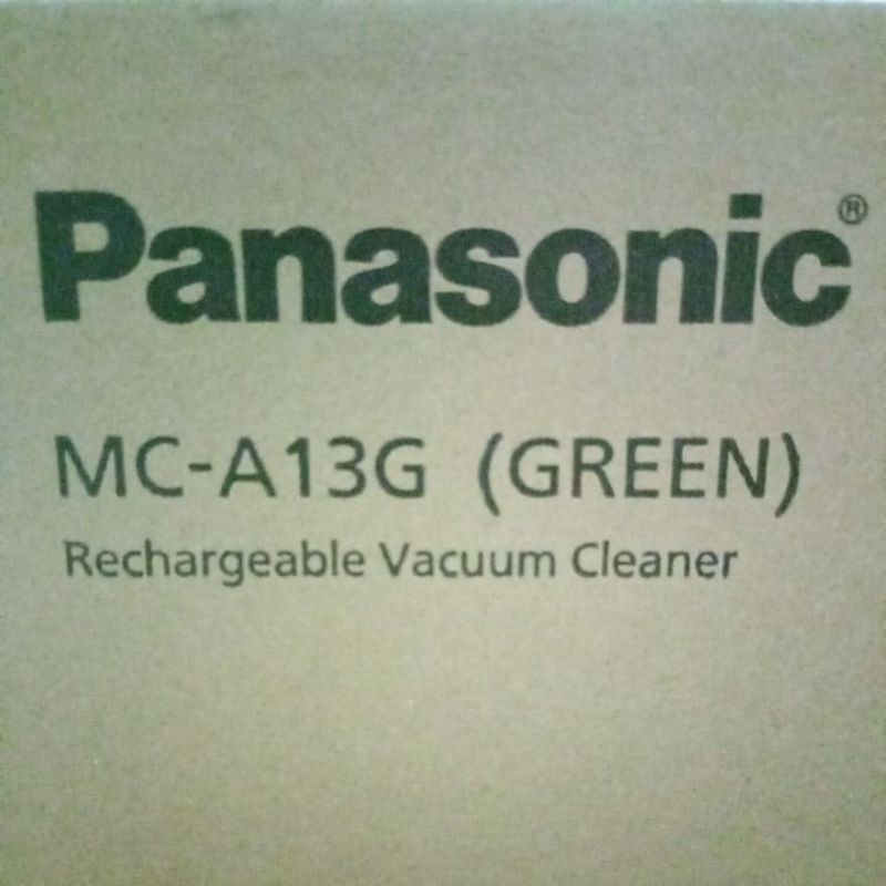 Panasonic 國際牌   MC-A13G (GREEN)   無線手持式  吸拖吸塵器🌀全新保固至2025/05