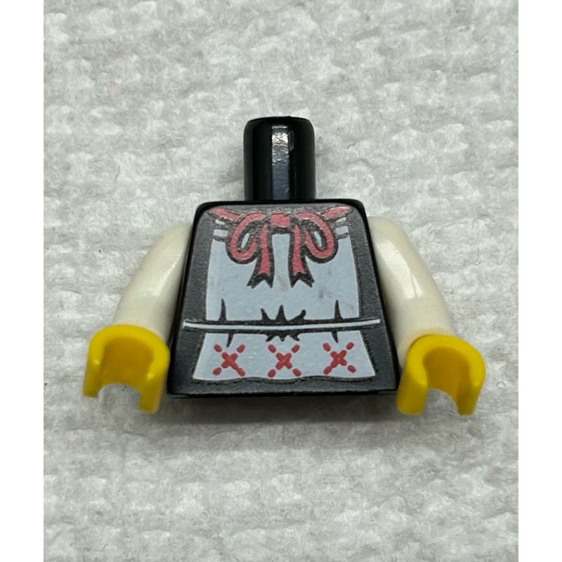 正版 Lego 樂高 8831 第七代 人偶包 抽抽樂 小紅帽 身體 二手 如圖所示 夾鏈袋裝