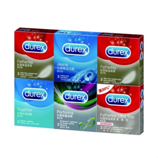 durex 杜蕾斯 杜蕾斯歡樂組3入X6盒
