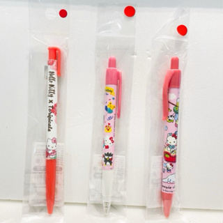 正版 三麗鷗 Hello Kitty 自動流利中油筆 原子筆 紅筆