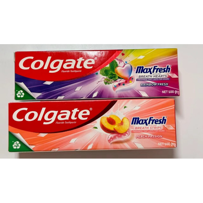 Colgate 高露潔 愛心牙膏 限量🌈💗牙膏🍑桃子口味牙膏