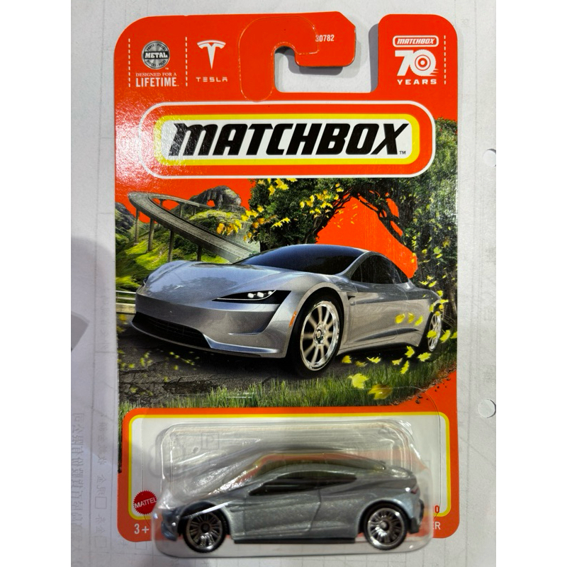 matchbox 火柴盒小汽車 TESLA ROADSTER