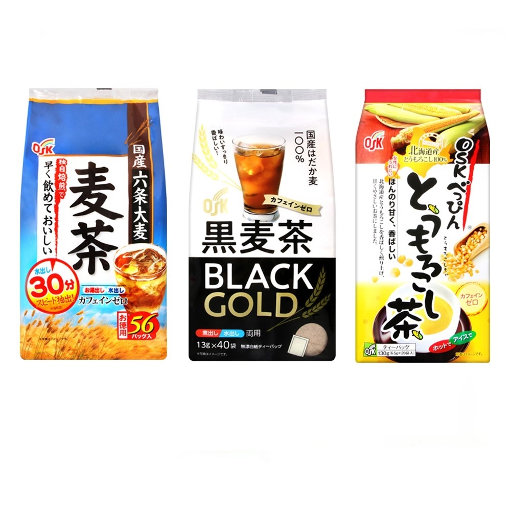 【蝦皮特選】小谷穀物 OSK 六條麥茶/黑麥茶/玉米茶 (部分即期)