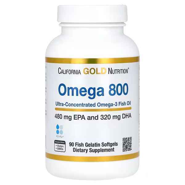 美國代訂California Gold Omega 800 80%rTG魚油(KD-PÜR®)自用食品委託服務
