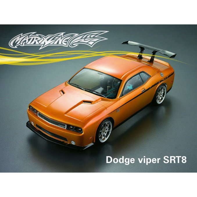 特價550元  1/10 1:10 Dodge SRT8 毒蛇 透明PC車殼  日本材質 遙控車 模型車 道奇 挑戰者