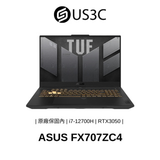 ASUS FX707ZC4 17吋FHD 144Hz i7-12700H 16G 512GSSD RTX3050 二手品