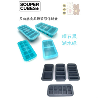 Souper Cubes 多功能食品級矽膠保鮮盒 副食品好幫手 分裝盒 2格/4格/6格/10格❤陳小甜嬰兒用品❤