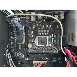 微星msi B150M ECO 有檔板有原盒 拆機前正常使用