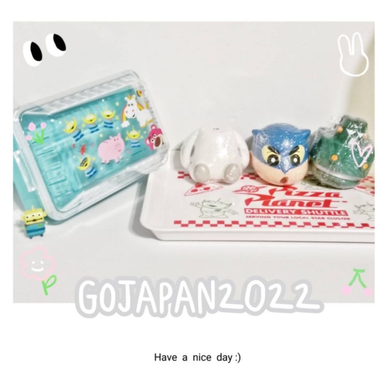 日貨雜貨舖❤️日本 迪士尼 三眼怪 玩具總動員 餐盒 便當盒 保鮮盒 盒子 蠟筆小新 機器人 杯麵 大頭 扭蛋 轉蛋