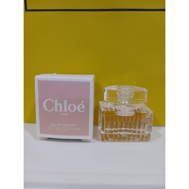 CHLOE  粉漾玫瑰女性淡香水5ml - 中文標商品  6月出清特價中