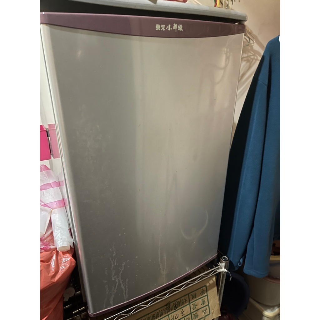 TECO 東元 91L單門小冰箱 小鮮綠 功能好新外觀美二手冰箱小鮮綠小太陽二手家電