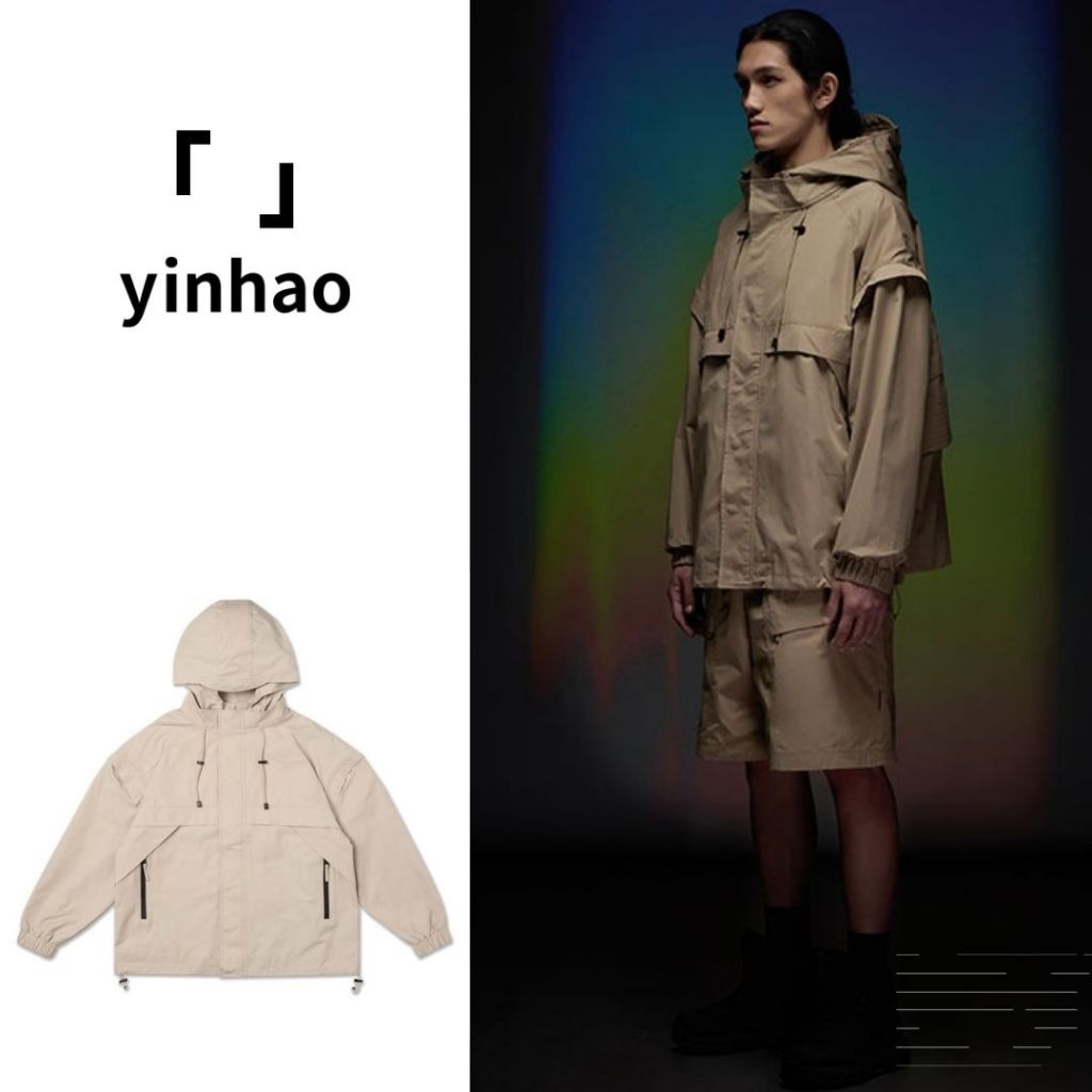 【yinhao】BLACK LABEL ｜Apocalypse Hooded Coat 可拆式外套