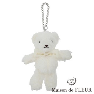 Maison de FLEUR 浪漫婚紗系列新郎泰迪熊吊飾(8A42FBJ0900)