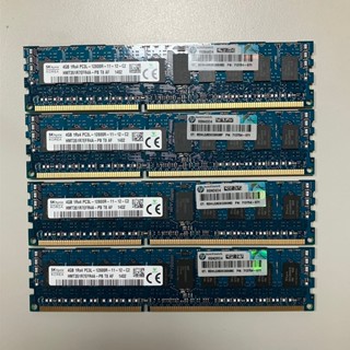 【中古】HP 4G DDR3-1600 1Rx4 伺服器記憶體 713754-071