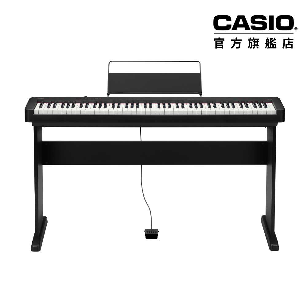 卡西歐CASIO / CDP-S110/ 整組機+單踏板/簡約風格數位鋼琴[ 官方直營 ]