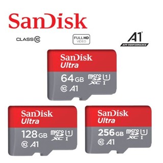 SanDisk ULTRA 64G 128G 256G MicroSD C10 A1 備份豆腐 記憶卡 140MB/s