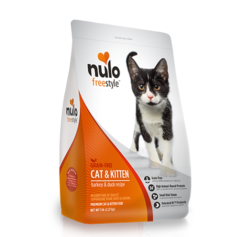 美國 Nulo 紐樂芙 無穀全齡貓飼料-火雞肉+亞麻籽 340g (PET002)