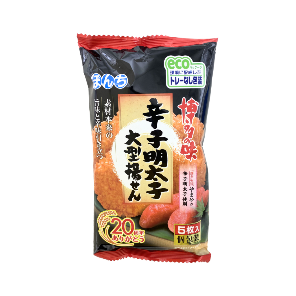 日本 Bonchi 邦知 5枚裝 辛子明太子風味 米菓 95g