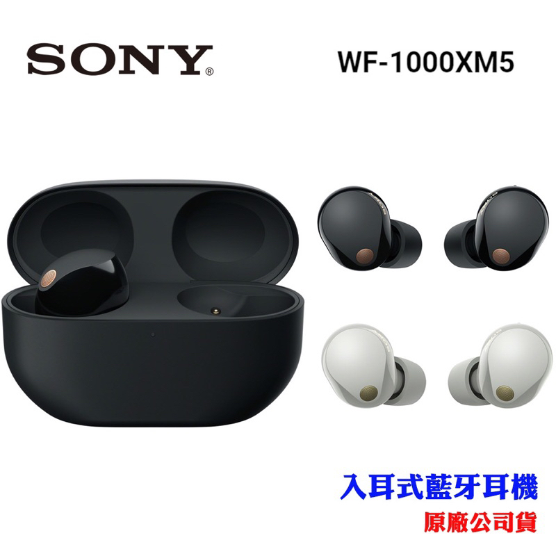 【SONY】真無線降噪入耳式耳機WF-1000XM5(原廠公司貨) 二手