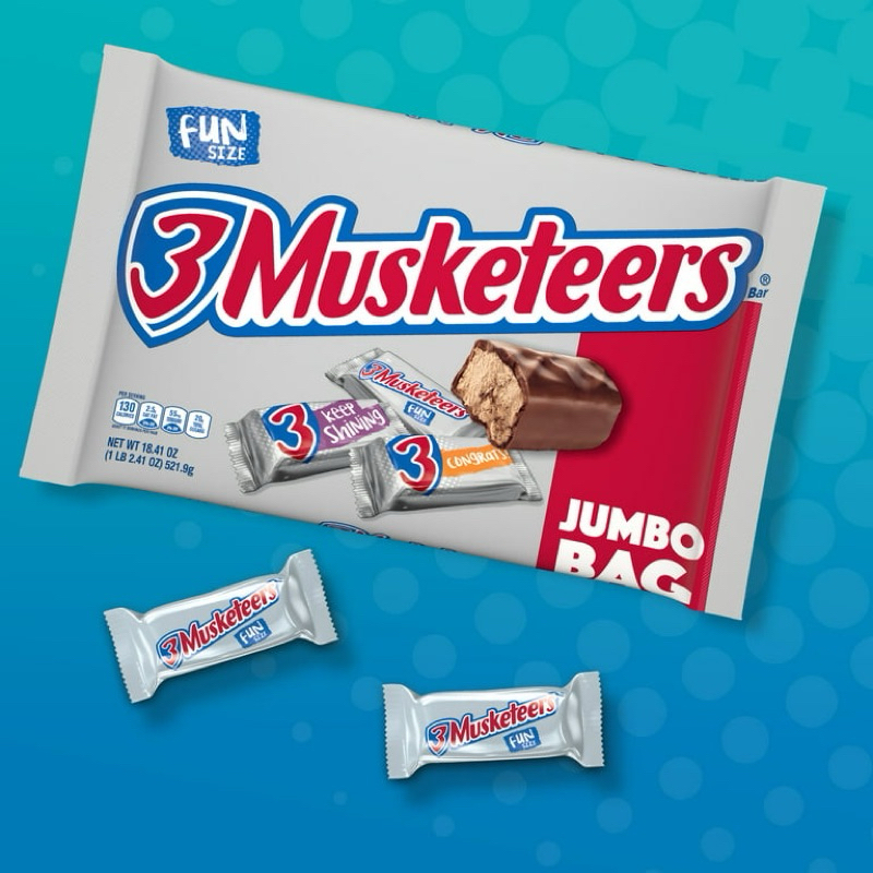 【奶油奶油】預購 美國 星河巧克力 三劍客巧克力棒 Milky Way 3 Musketeers 整包販售