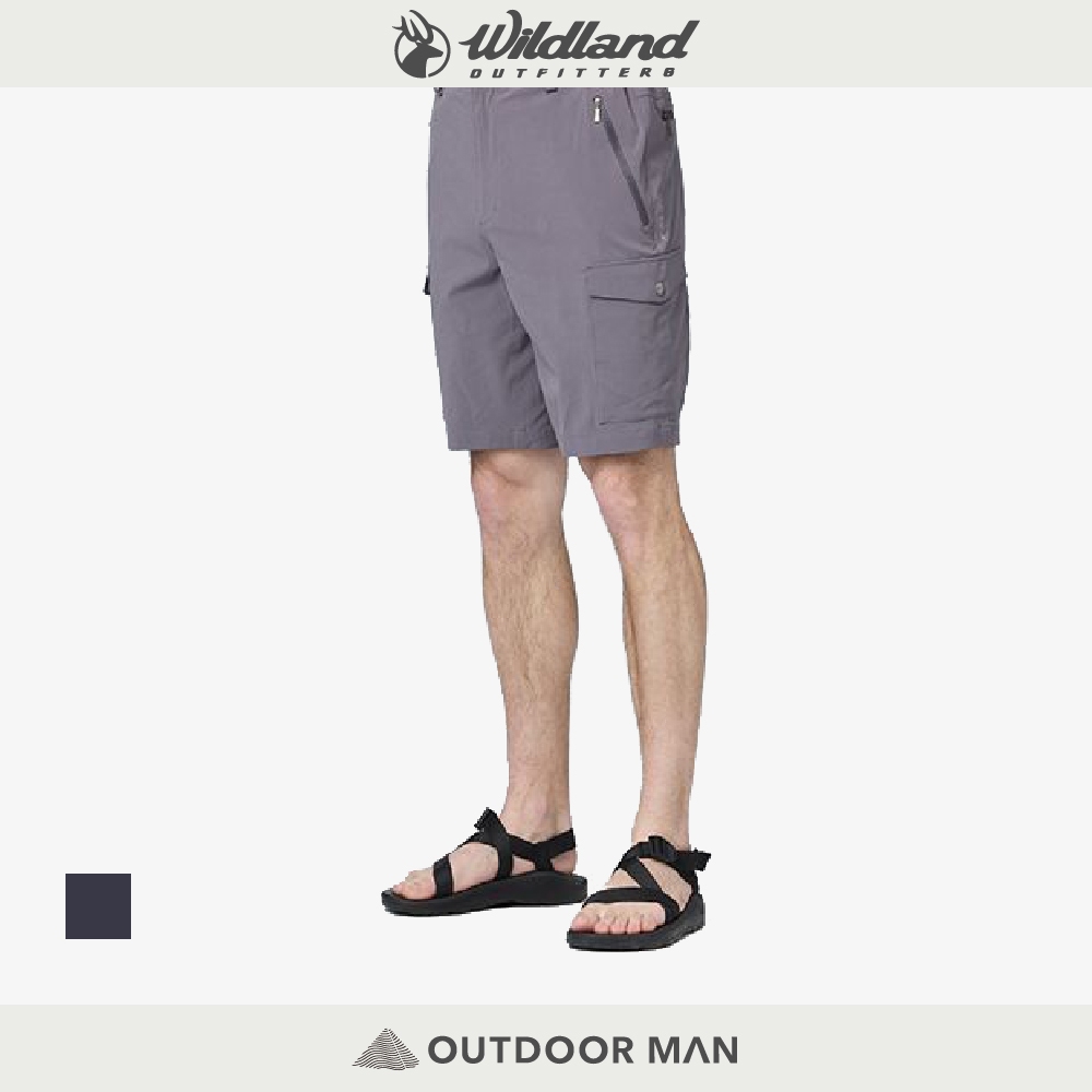 [Wildland 荒野] 男款 彈性COOLMAX抗UV機能短褲 (0B21380)