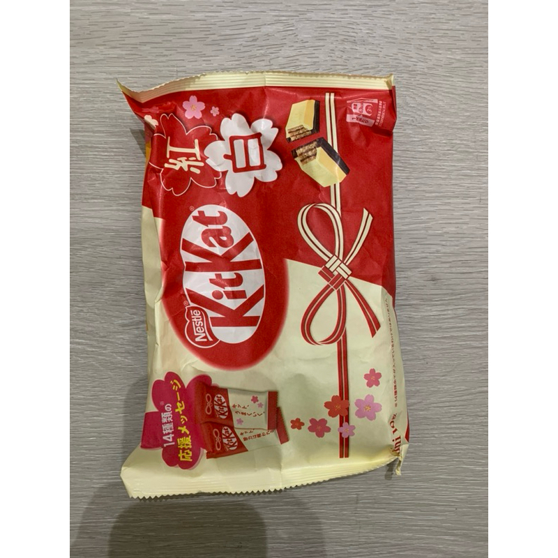 日本 KitKat 雀巢 紅白 考試 應援 迷你巧克力 巧克力餅乾 可可 效期2024/10/31