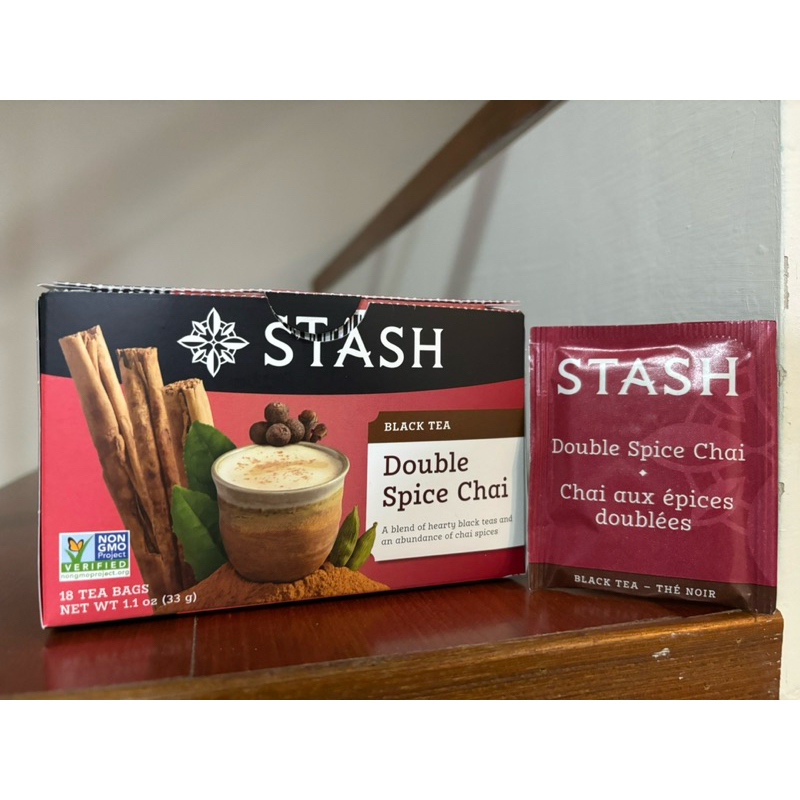 STASH double spice chai black tea 印度茶 柴茶 單包