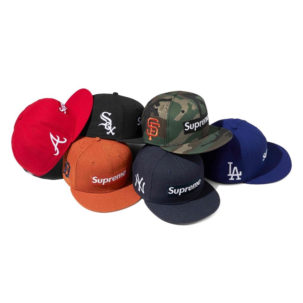 【日貨代購CITY】24SS SUPREME MLB TEAMS BOX LOGO NEW ERA 棒球帽 帽子 現貨