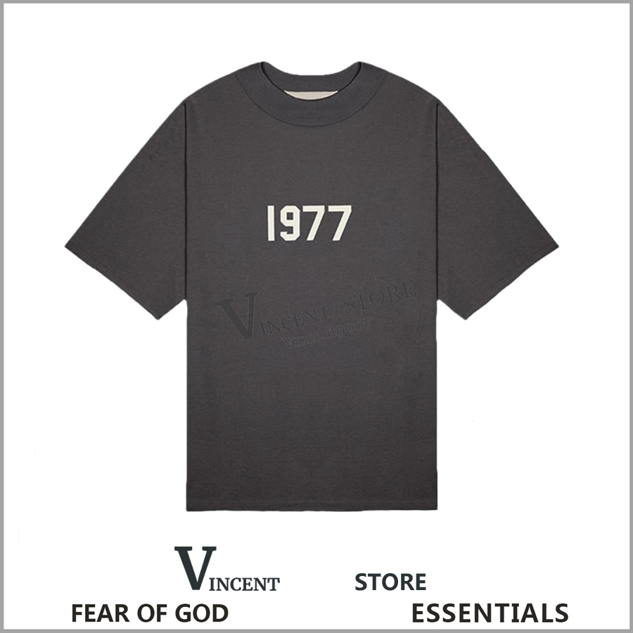 FOG Fear Of God ESSENTIALS TEE 1977 字母 植絨 短袖 短T T恤 短褲 運動褲 新款