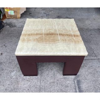 永達二手傢俱生活館/大理石小茶几/客廳茶几/置物茶几/小茶几/泡茶桌/客廳沙發桌/大理石茶几