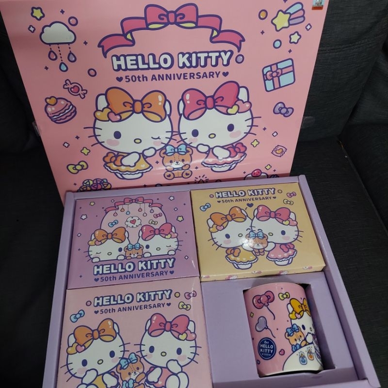 Hello Kitty 馬克杯50周週年KID－O馬克杯禮盒