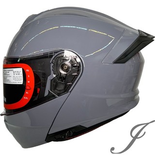 LAZER RX-1 素色 水泥灰 可樂帽 汽水帽 全罩 內墨片 安全帽《遠古騎士》