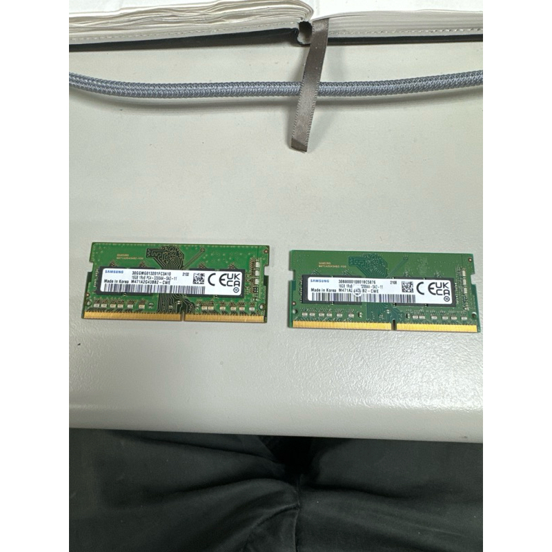三星 DDR4 SODIMM 3200 16G 2條