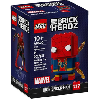 【台中翔智積木】LEGO 樂高 BrickHeadz 40670 Iron Spider-Man 鋼鐵蜘蛛