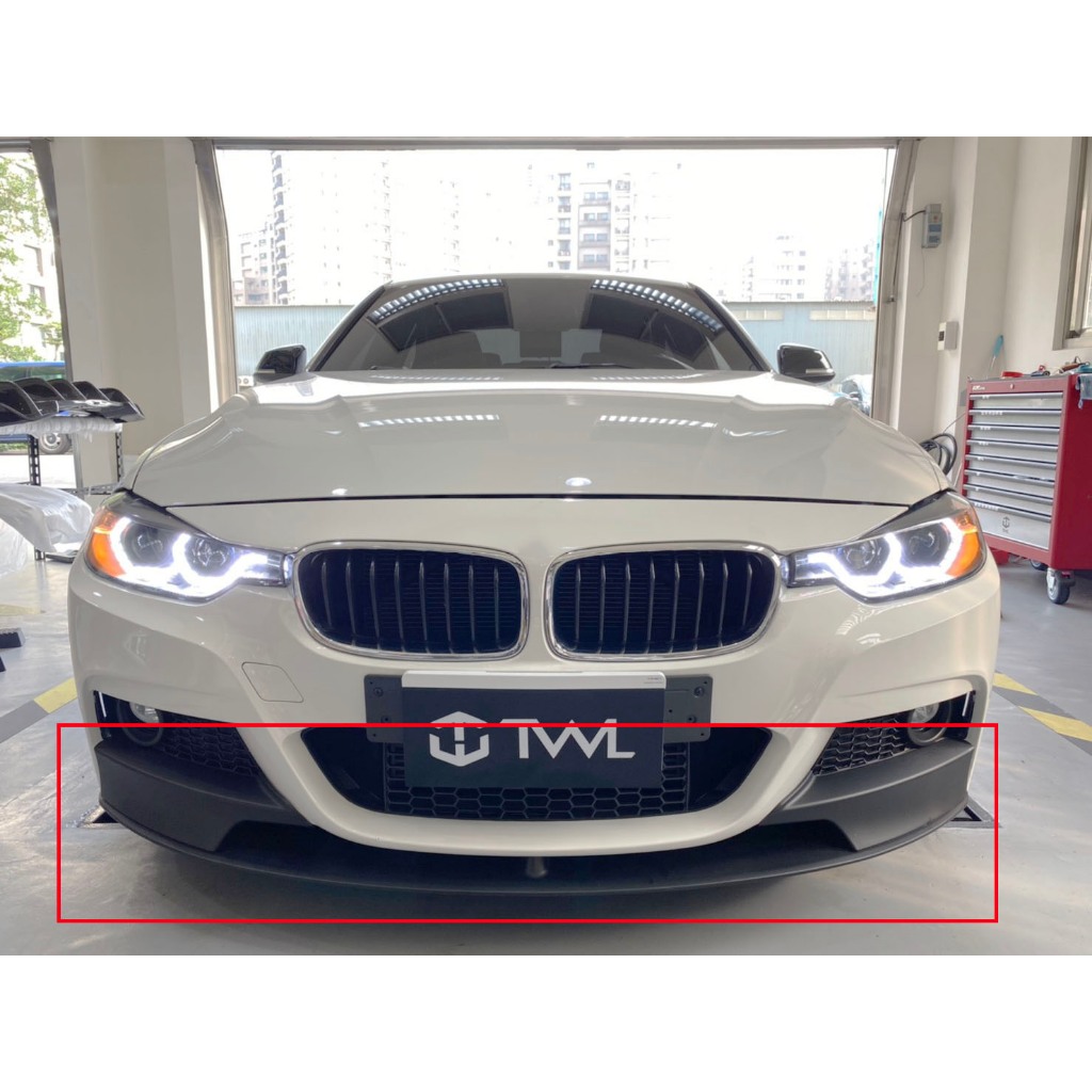 &lt;台灣之光&gt;全新 BMW F30 F31 M-PERFORMANCE款 M-TECH前保專用P款 前下巴 前唇 台製