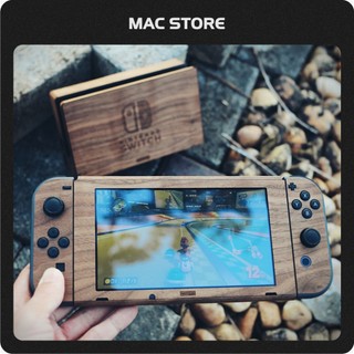 MacStore 現貨 任天堂 Nintendo Switch Toast 木頭包膜 胡桃木包膜 木頭紋路 包膜