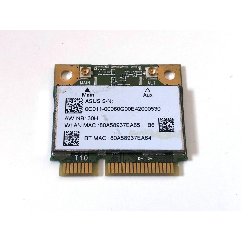 ASUS AW-NB130H MINI PCIE 無線網卡+藍芽4.0