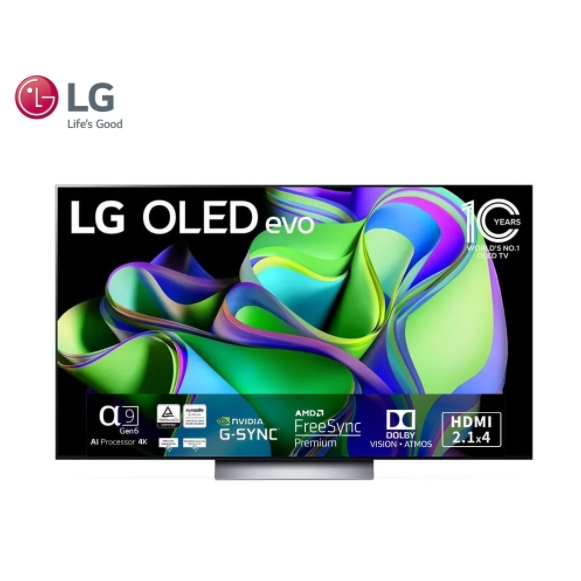 🔥【LG 樂金】🔥 55型 OLED evo C3 極致系列 4K AI物聯網智慧電視 OLED55C3PSA
