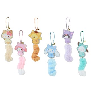 Sanrio 三麗鷗 貓咪系列 貓尾造型壓克力吊飾